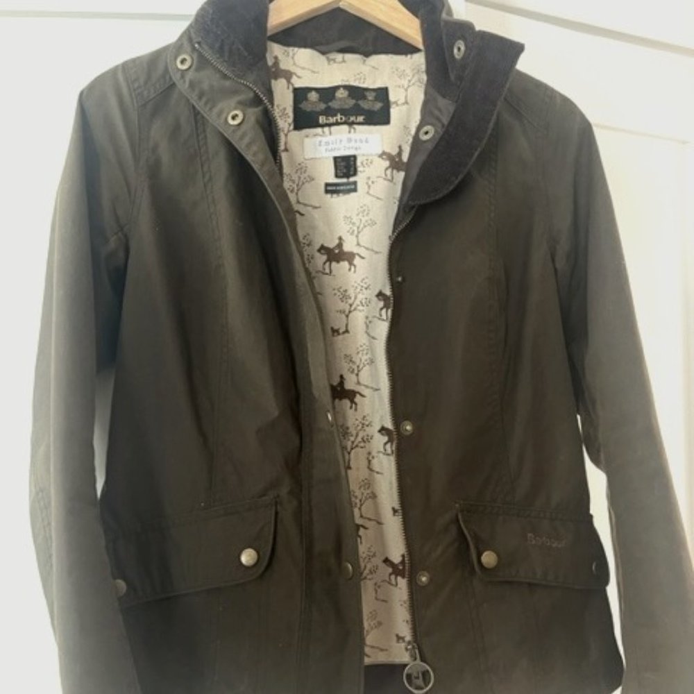 Barbour Limited Edition Emily Bond Ferndown Wax Jacket US Sz6/ UK10